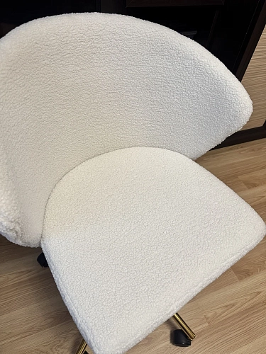 Компьютерное кресло Lika white teddy фото покупателя 29