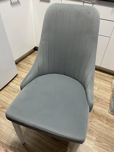Стул на металлокаркасе Kora white / gray фото покупателя 129