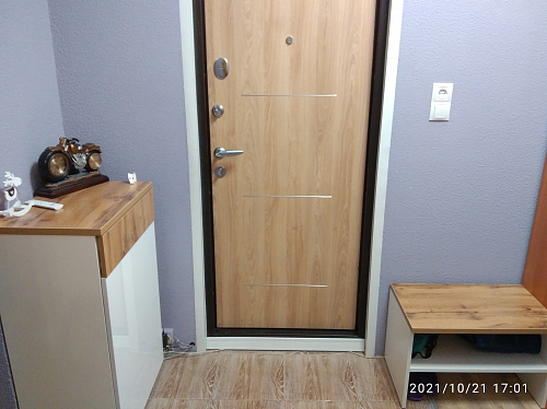 Тумба Куба 1730.М1 белый / дуб сонома фото покупателя 3