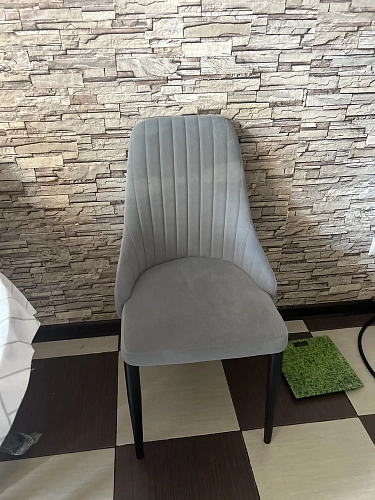 Стул на металлокаркасе Kora white / gray фото покупателя 41