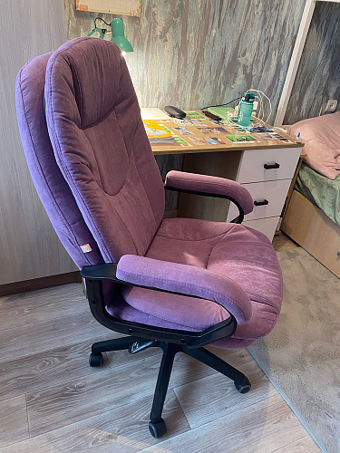 Компьютерное кресло Comfort Lux/Комфорт Люкс черный фото покупателя 12