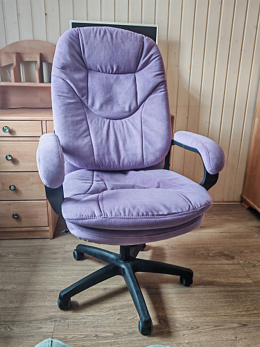 Компьютерное кресло Comfort Lux/Комфорт Люкс черный фото покупателя 6