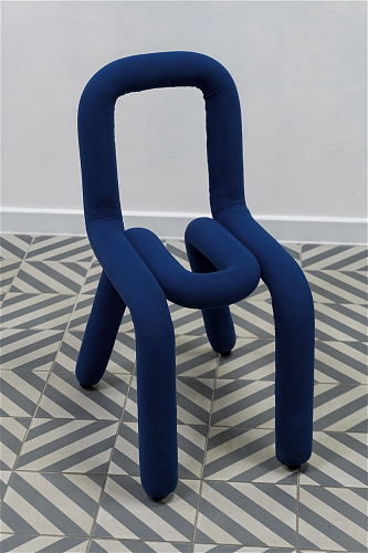 Стул на металлокаркасе Garden blue из шоурума 1