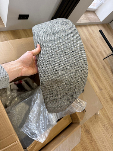 Стул на металлокаркасе Twin gray / black фото покупателя 88