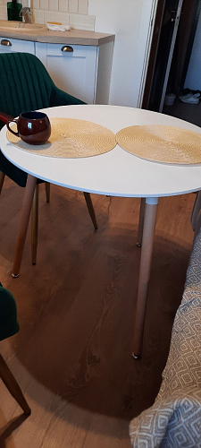Стол Lorini 60 white / wood фото покупателя 9