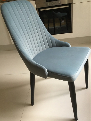 Стул на металлокаркасе Kora white / gray фото покупателя 401
