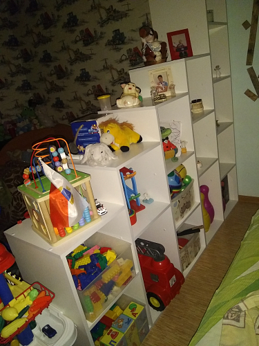 Стеллаж СТ-Л104 дуб сонома фото покупателя 1