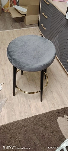 Барный стул Plato dark grey фото покупателя 25