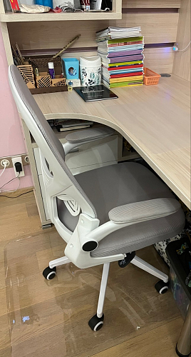 Компьютерное кресло Konfi blue / white фото покупателя 209