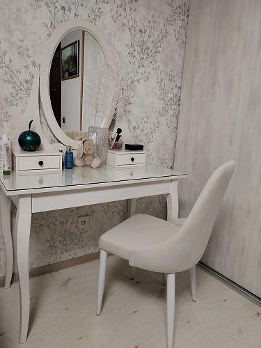 Стул на металлокаркасе Kora white / gray фото покупателя 141