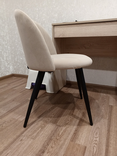 Стул на металлокаркасе Gabi wine red / black фото покупателя 587