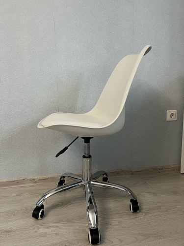 Компьютерное кресло Kolin с подушкой clear / white фото покупателя 284