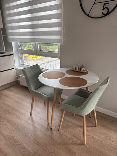 Стол Lorini 60 white / wood фото покупателя 15
