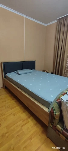 Полутораспальная кровать Клауд 140х200 парящая дуб крафт золотой / антрацит фото покупателя 2