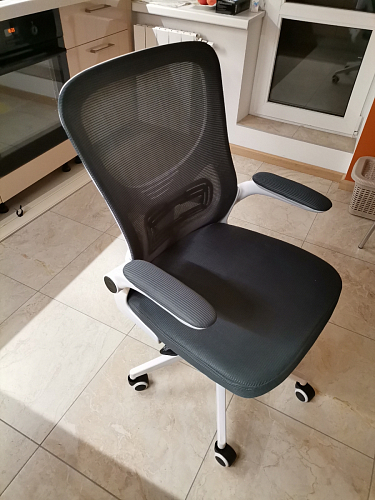 Компьютерное кресло Konfi blue / white фото покупателя 319