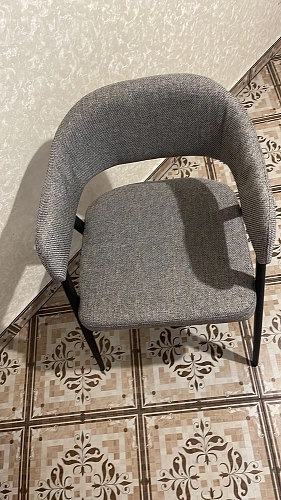 Стул на металлокаркасе Twin gray / black фото покупателя 47