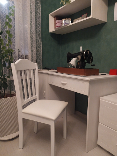 Стул Midea white фото покупателя 1