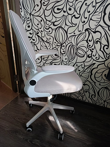 Компьютерное кресло Konfi blue / white фото покупателя 176