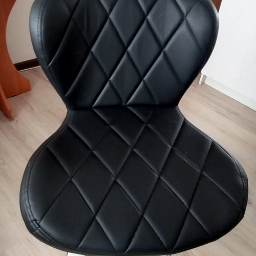 Барный стул Porch dark beige / chrome фото покупателя 15