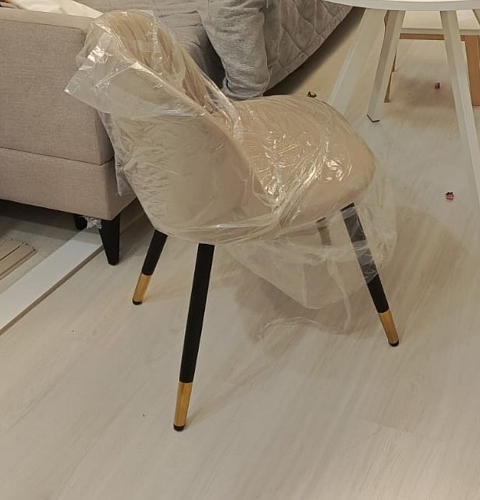 Стул на металлокаркасе Gabi wine red / black фото покупателя 678