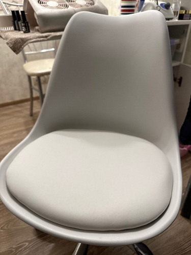 Компьютерное кресло Kolin с подушкой clear / white фото покупателя 377