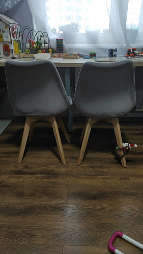 Деревянный стул Bonuss dark gray / wood фото покупателя 27