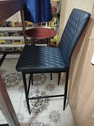 Барный стул Teon gray / black фото покупателя 10
