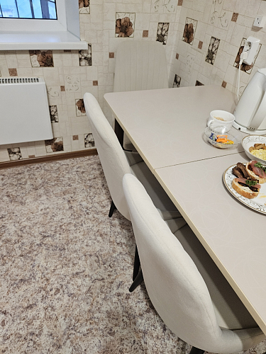 Стул на металлокаркасе Kora white / gray фото покупателя 538