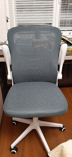 Компьютерное кресло Konfi blue / white фото покупателя 81
