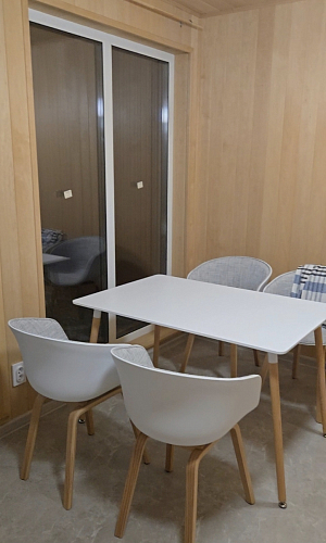 Стол Table 120 white / wood фото покупателя 23