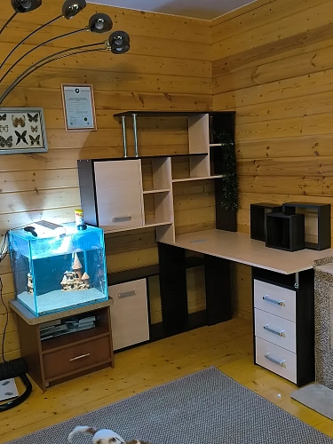 Компьютерный стол КС15 правый дуб сонома фото покупателя 10