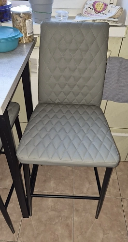 Барный стул Teon gray / black фото покупателя 22