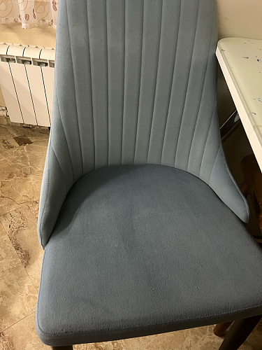 Стул на металлокаркасе Kora white / gray фото покупателя 415