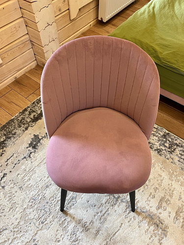 Стул на металлокаркасе Gabi wine red / black фото покупателя 257