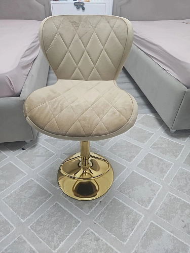 Барный стул Porch dark beige / chrome фото покупателя 32