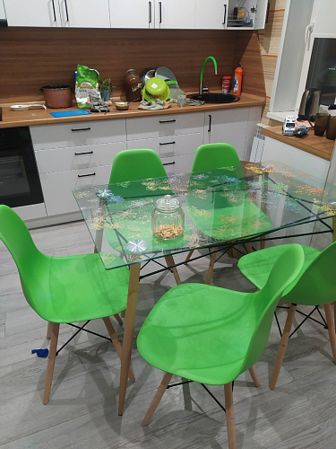 Стул Eames light green фото покупателя 215