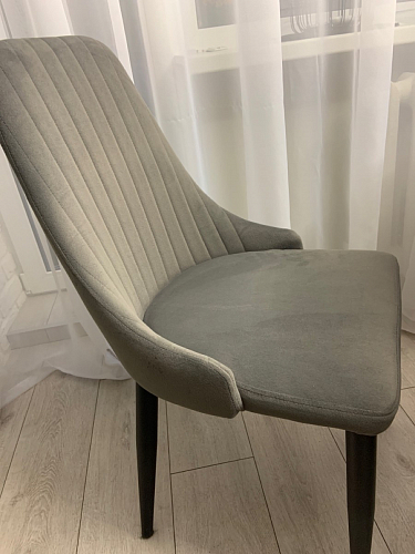 Стул на металлокаркасе Kora white / gray фото покупателя 299