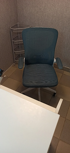 Компьютерное кресло Konfi blue / white фото покупателя 253