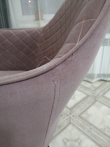 Стул на металлокаркасе Vener light purple фото покупателя 19