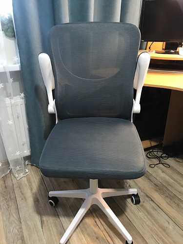 Компьютерное кресло Konfi blue / white фото покупателя 331