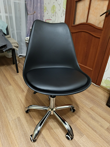 Компьютерное кресло Kolin с подушкой clear / white фото покупателя 432