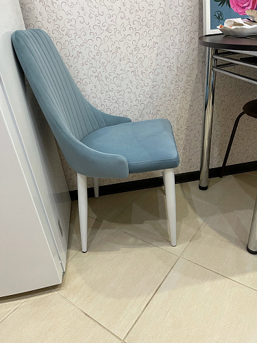 Стул на металлокаркасе Kora white / gray фото покупателя 231