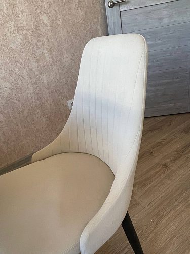 Стул на металлокаркасе Kora white / gray фото покупателя 476