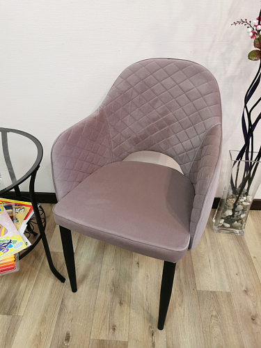 Стул на металлокаркасе Vener light purple фото покупателя 2