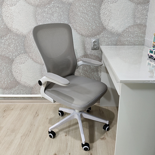 Компьютерное кресло Konfi blue / white фото покупателя 273