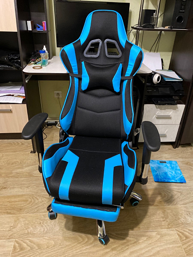 Компьютерное кресло Kano 1 light blue / black фото покупателя 78