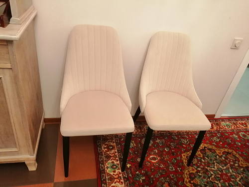 Стул на металлокаркасе Kora white / gray фото покупателя 657