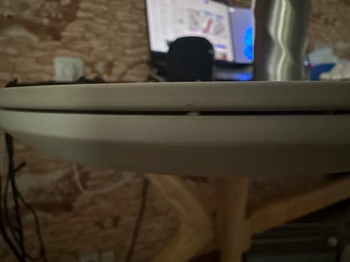 Стол Unika 180x80 белый спеченный камень / светлое дерево фото покупателя 15
