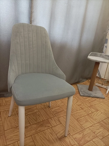 Стул на металлокаркасе Kora white / gray фото покупателя 116