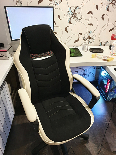 Компьютерное кресло Gamer черное / серое фото покупателя 67
